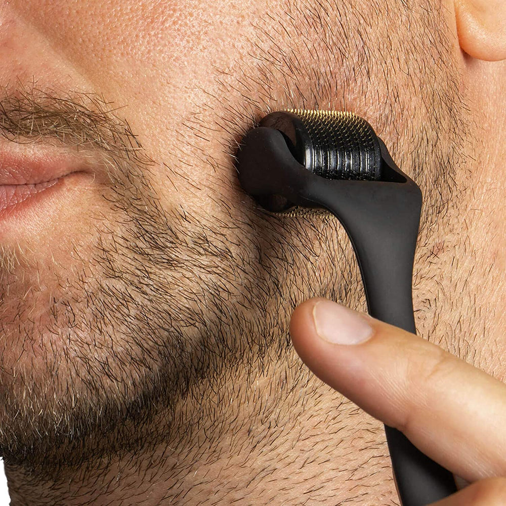 Beard Growth with a Derma roller